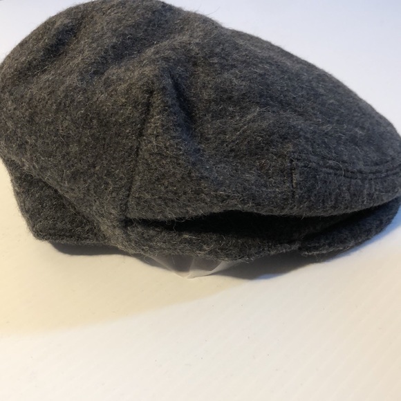 Vintage Dobbs Fifth Avenue Made in Italy Gray Wool Cap - Picture 3 of 10